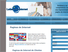 Tablet Screenshot of hispanoseninternet.com